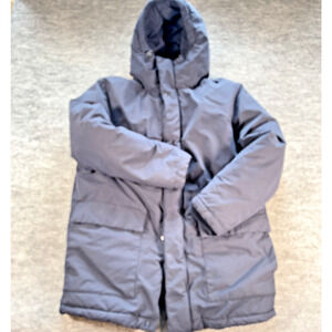 GAP Men’s Small Blue Hooded Parka Insulated Winter Coat Water Repellent